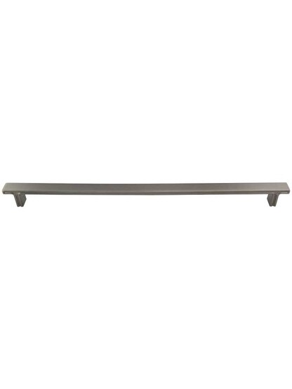 Anwick Rectangular Cabinet Pull - 12 1/2 inch Center-to-Center in Brushed Pewter.